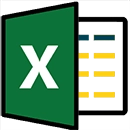 Excel stylized icon