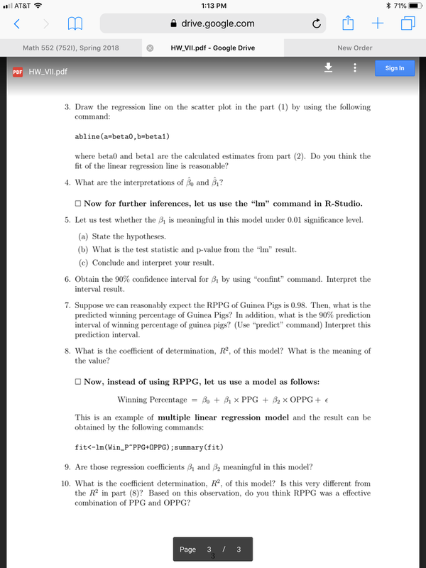 Statistics Assignment Description Image [Solution]