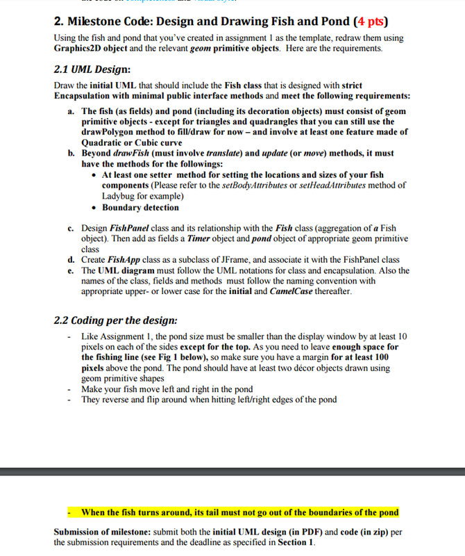 JAVA Assignment Description Image [Solution]