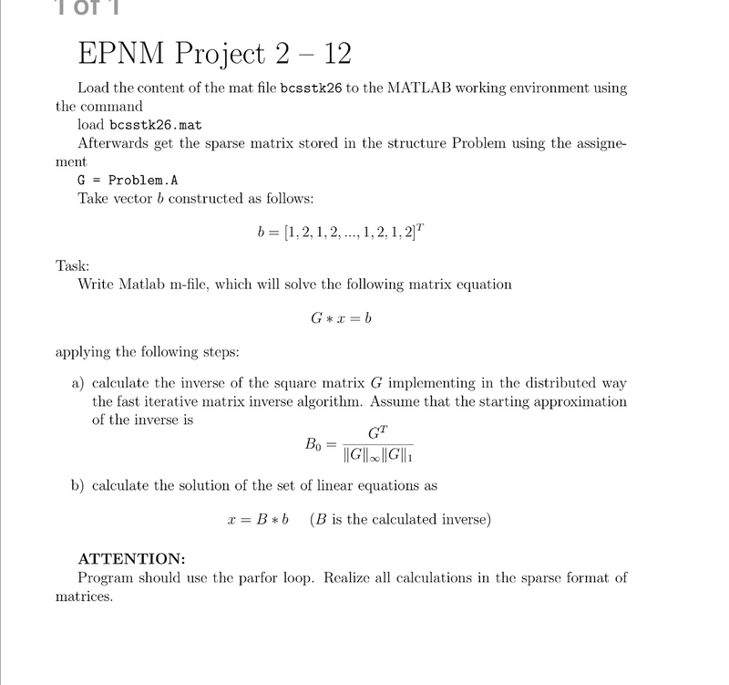 MATLAB Assignment Description Image [Solution]